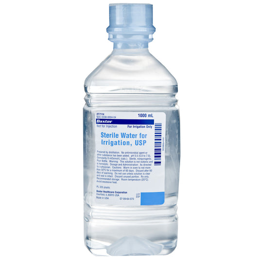 Baxter Sterile Water Irrigating Bottle