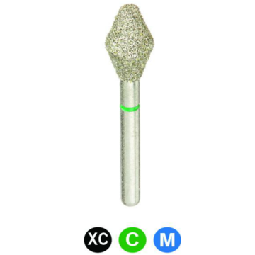 Dental Ree Multi-Use Diamond Burs, 811/038XC, 5/pkg