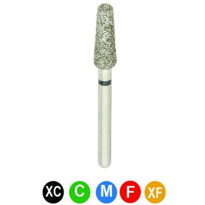 Dental Ree 846/025 Coarse, Multi-Use Diamond Burs, 5/Pkg