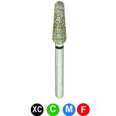 Diamond Burs - FG REG ROUND END TAPER STANDARD 8MM 025 - 5/pkg