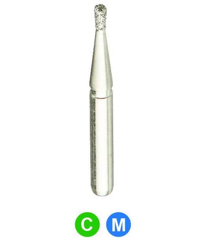 Dental Ree S830/008 Medium, Multi-Use Diamond Burs, 5/Pkg