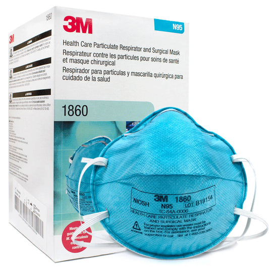 3M N95 Particulate Respirator & Surgical Mask, Cone Molded