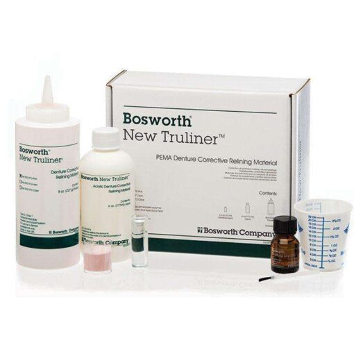 New Truliner - 8 oz. Liquid. PEMA Denture Corrective Relining Material: 8 oz. (236 ml) Liquid Only.