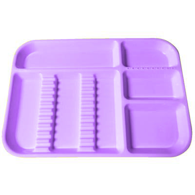Divided Tray, Size B (Ritter) , Neon-Purple, Each