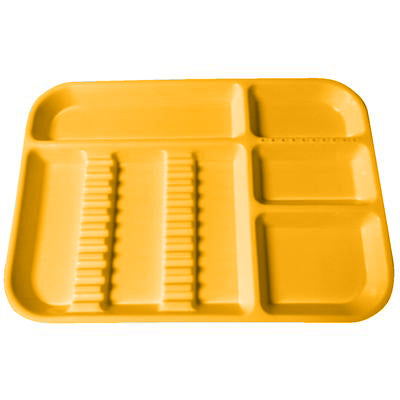 Divided Tray, Size B (Ritter) , Neon-Tangerine, Each