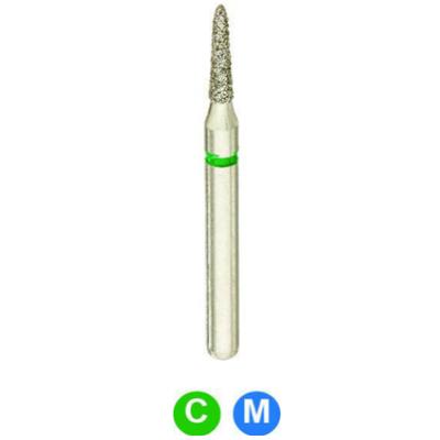 Dental Ree 876K/012 Coarse, Multi-Use Diamond Burs, 5/Pkg