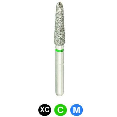 Dental Ree 879K/021 Medium, Multi-Use Diamond Burs, 5/Pkg