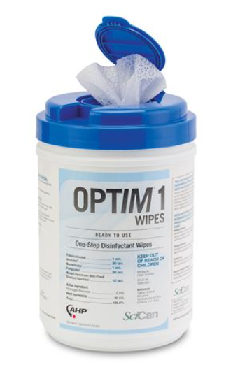 Optim 1 Disinfectant Wipes