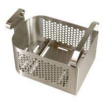 UC300 - Twin Fingerguard Basket W/ 2 Section Inserts (6 9/16'' x 8 3/16'' x 4'')