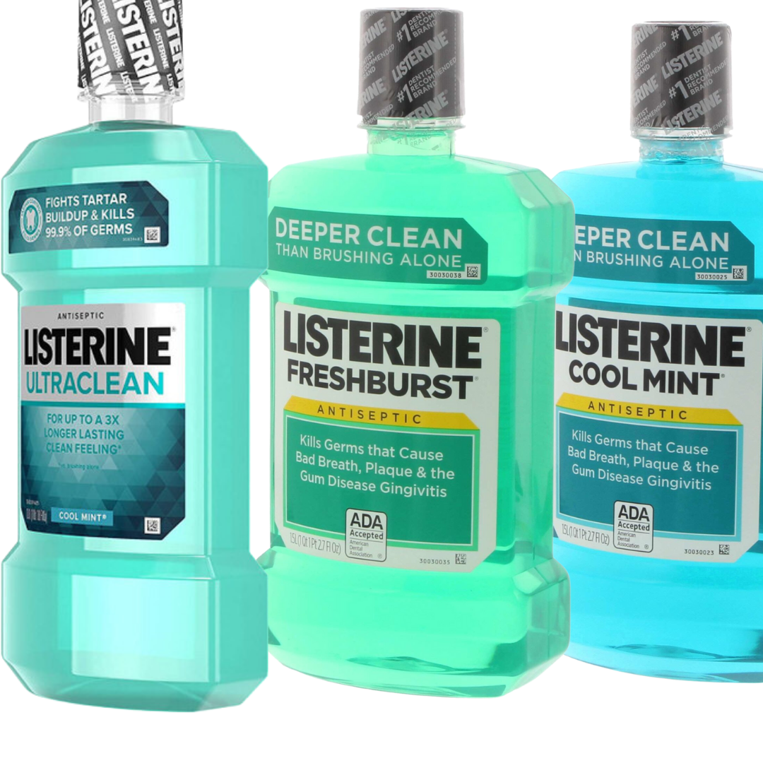 Listerine Mouthwash, 1.5 Liter