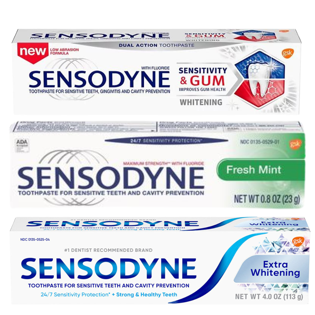 Sensodyne Toothpaste Trial Sizes