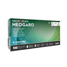 Ansell Microflex Neogard Powder-Free Medical-Grade Chloroprene Exam Gloves