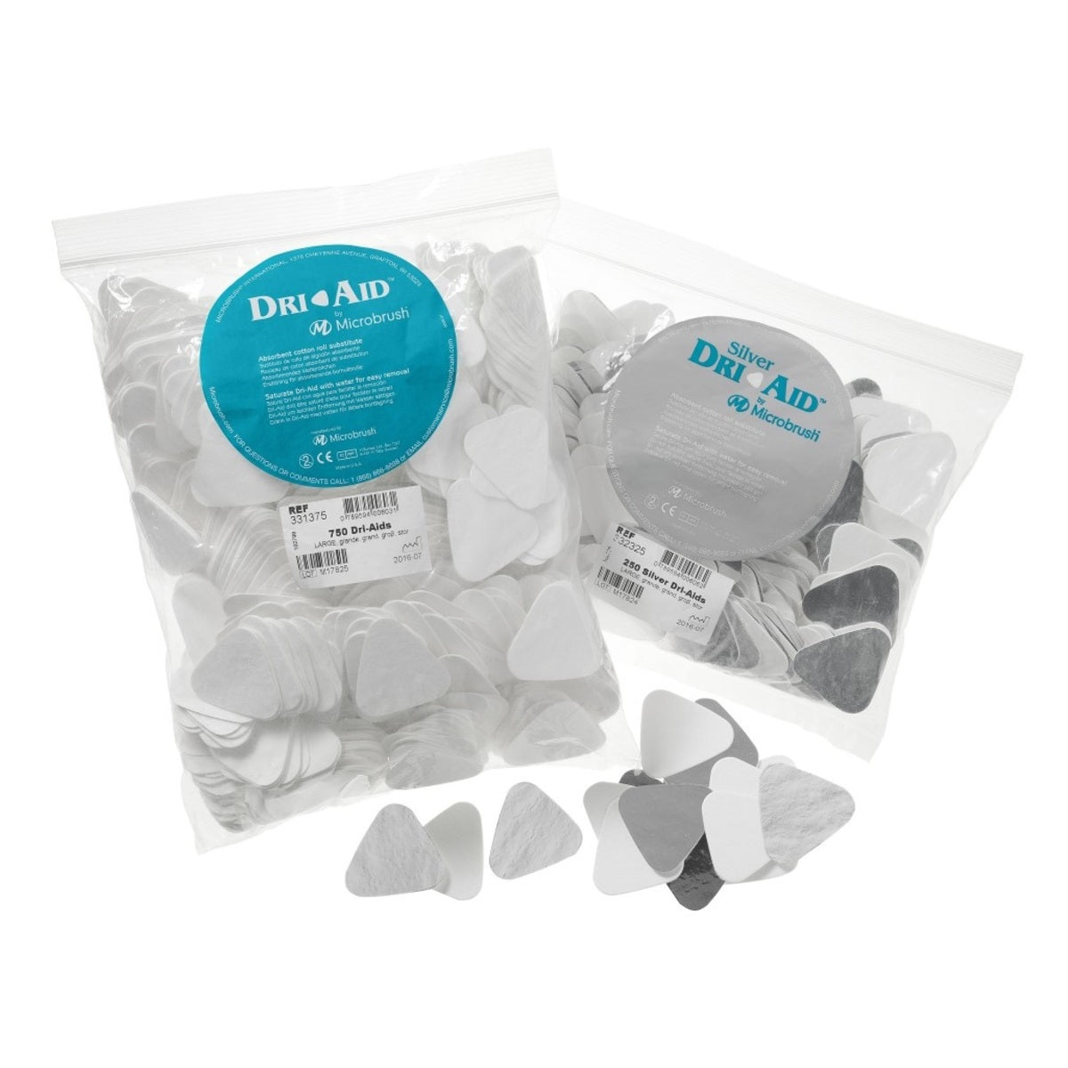 Dri-Aid Cotton Alternatives, Small, 250/Pkg #331125