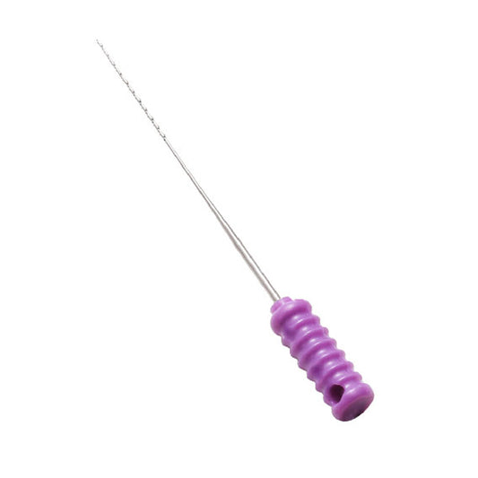 Barbed Broaches 21mm- 6/pk SIZE XXXX-F (Purple)