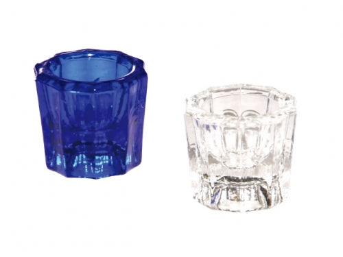 Glass Dappen Dish, Blue, Each