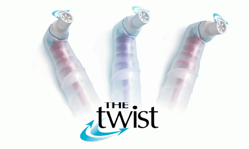 Twist Prophy Angles, Brushes, Tapered  , 100/bg