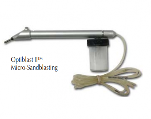 Optiblast II Micro-sandblaster finishing system