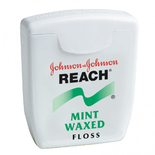 Reach Dental Floss, Waxed, Mint, Trial Size, 5 yds, 144/cs