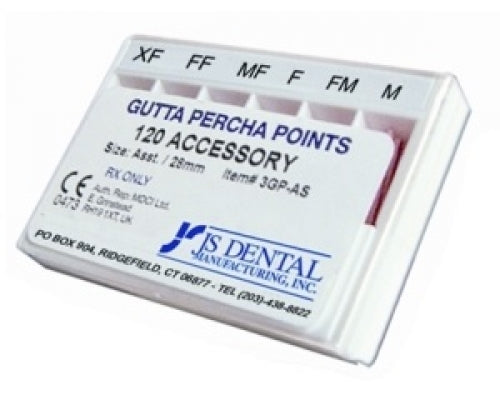 Gutta Percha Points Gutta Percha Points size Medium-Fine, Hand Rolled 100/pkg