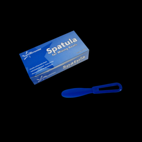 Blue Plastic Spatula, 12/Pkg