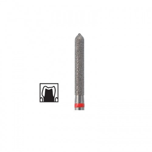 Dental Ree 877/010 Coarse, Multi-Use Diamond Burs, 5/Pkg