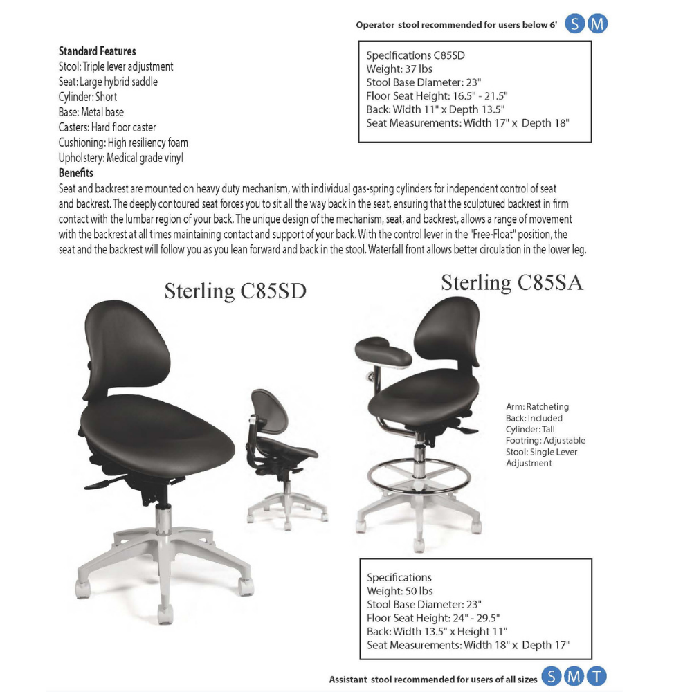 Sterling Doctor Stool – Supply Doc Inc.