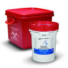 Isolyser/SMSM Sharps Mail-Back System, SMSm 5 Gallon - Red Bag And Sharps Cleanup