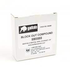 Block Out Compound, Single 1 lb bar.