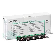 3M Photac Fil Quick Aplicap Light-Cured Glass Ionomer Restorative, A1 Extra Light, 20/pk