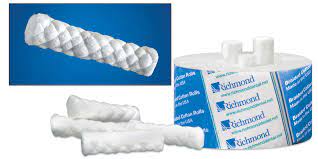 Braided Cotton Rolls, Non-Sterile, 1 1/2", Medium, 2000/Pkg #200204