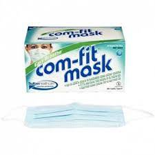 COMFIT Easy Breathe Tie on Blue - Box of 40, #20342