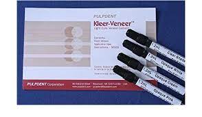 Kleer-Veneer - Light Cure Veneer Cement - 1.2 mL syringe, White