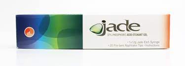 JADE GREEN - 37% Etchant Gel, 4 X 1.2ml Syringes, 20 - 23G Applicator Prebent Tips