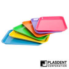 Lockable Flat Tray, Size B (Ritter) , Neon-Pink, Each