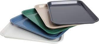 Lockable Flat Tray, Size B (Ritter) , Gray, Each