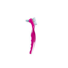 Denture Brushes, (12Pcs/Box), Magenta