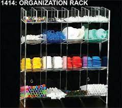 Station Organizers, Acrylic Jumbo Organization Rack