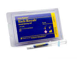 Etch Royale Dental Etching Gel - 37% Phosphoric Acid, KIT: 4 x 1.2 mL syringes