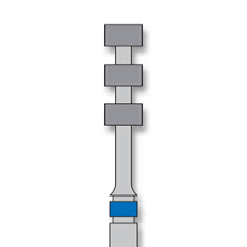 NeoDiamond FG #7005 (834.021) Medium Grit, 0.5 mm Depth Cutting Bur, 10/Pkg