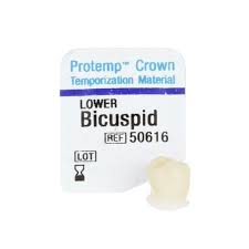 3M Protemp Crown Refills, Bicuspid Lower, Includes: 5 Temporary Crowns