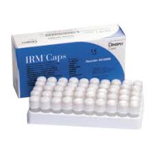 IRM ZOE Intermediate Restorative Material, Ivory Capsules, 50 x .34gm Capsules