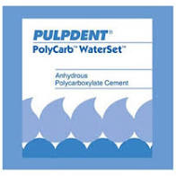 Cement - Polycarb Waterset - Water Activated Polycarboxylate Cement,