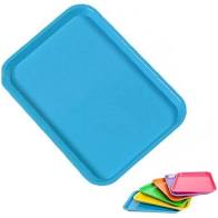 Lockable Flat Tray, Size B (Ritter) , Neon-Blue, Each