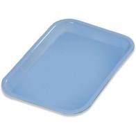 Flat Tray, Size F (Mini) - Pastel Baby Blue, Plastic, 9-5/8" x 6-5/8"