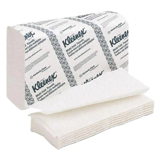 Kleenex Multi-Fold Towels, White (9.3" x 9.4"), 2400/Case #1890