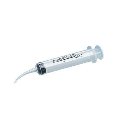 Monoject Curved Tip Syringes, 50/Box