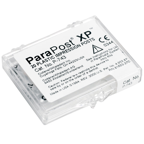 ParaPost XP Plastic Impression Posts, 20/Pkg