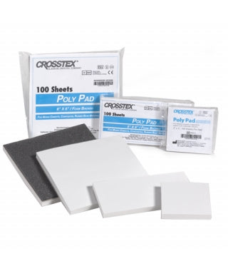 Poly Coated Mixing Pads, 3" x 3", 100Sheets/pad
