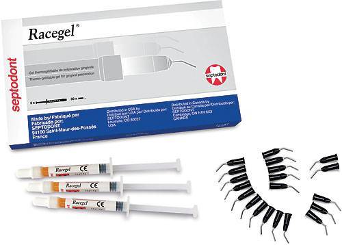 Racegel Hemostatic Agent, (3)1.4g Syringes & 30 Tips