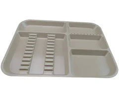 Divided Tray, Size A (Chayes) , Beige, Each